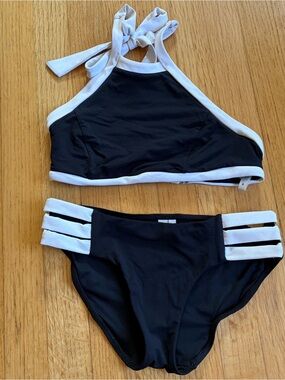 Seafolly Black and White Bikini